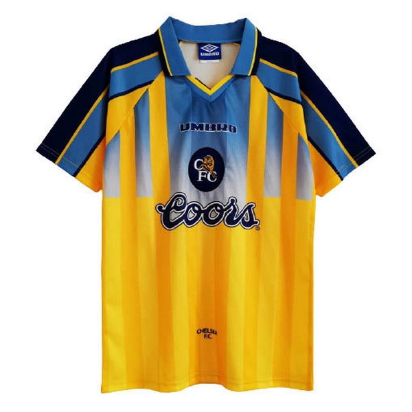Tailandia Camiseta Chelsea 2ª Retro 1995 1996 Amarillo
